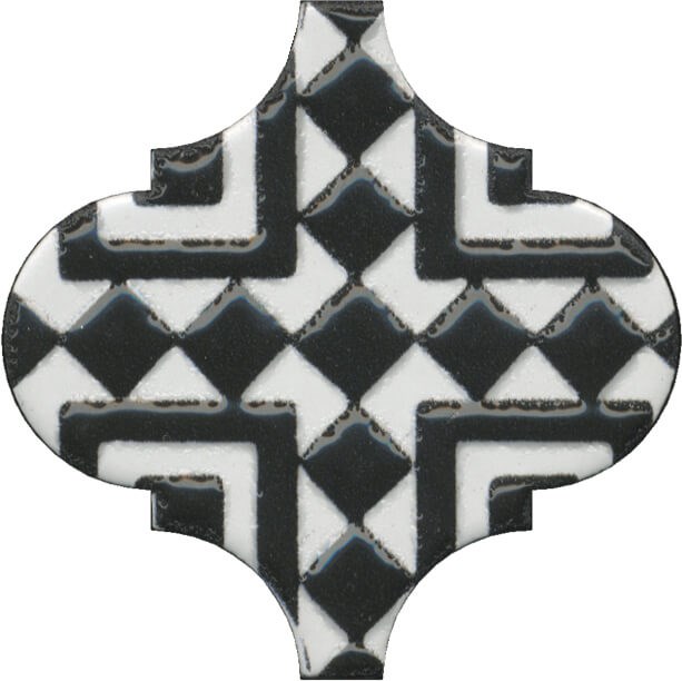KERAMA MARAZZI OS/A25/65000 Декор Арабески глянцевый орнамент 6,5х6,5х7