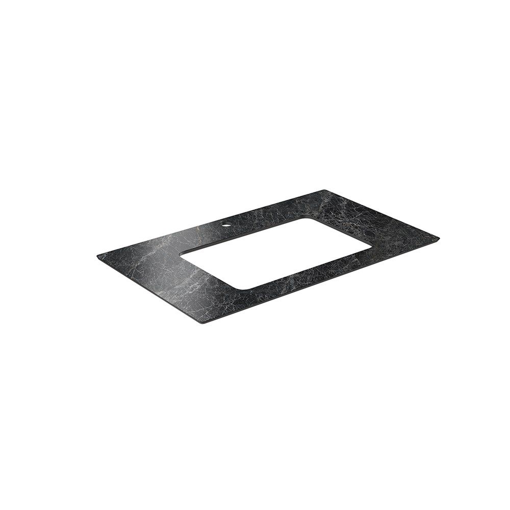 KERAMA MARAZZI PL3.VT93\80 Спец. изделие для раковин, встраиваемых снизу, 80 см Риальто темный серый лап