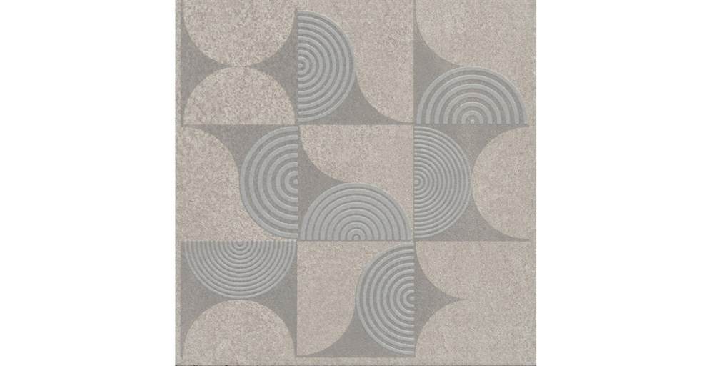 KERAMA MARAZZI AZ\B007\11232R Вставка Авенида серый светлый матовый обрезной 14,5х14,5