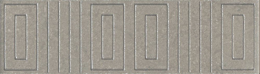 KERAMA MARAZZI OS/B242/8343 Бордюр Матрикс серый 20х5,7 20x5,7x6,9