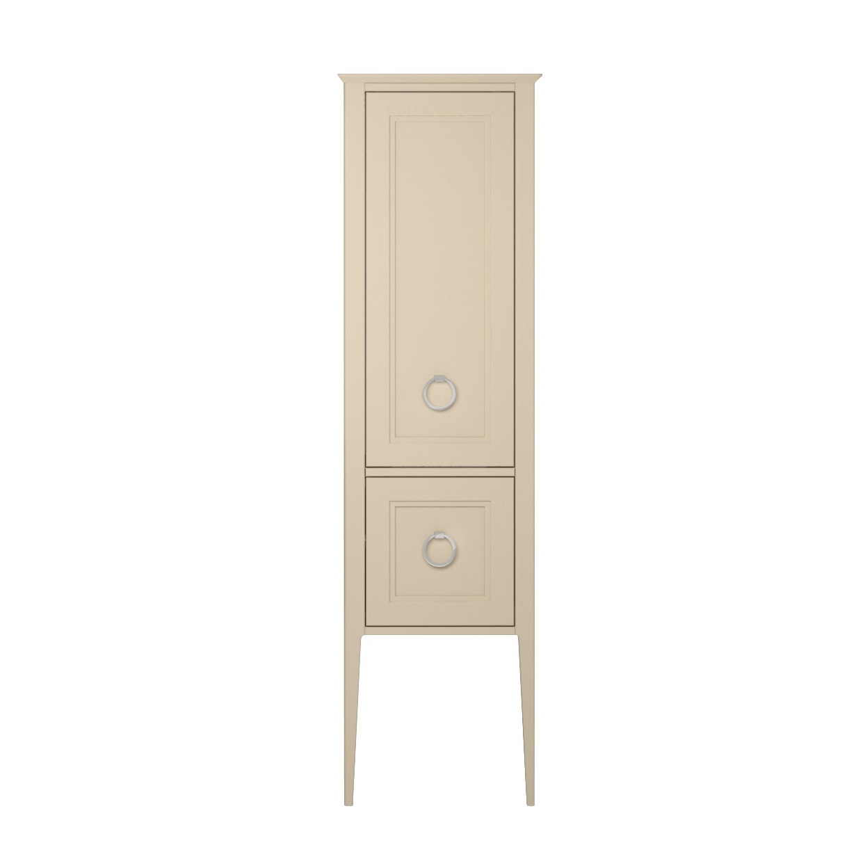 Пенал PLAZA Classic напольный 175, капучино