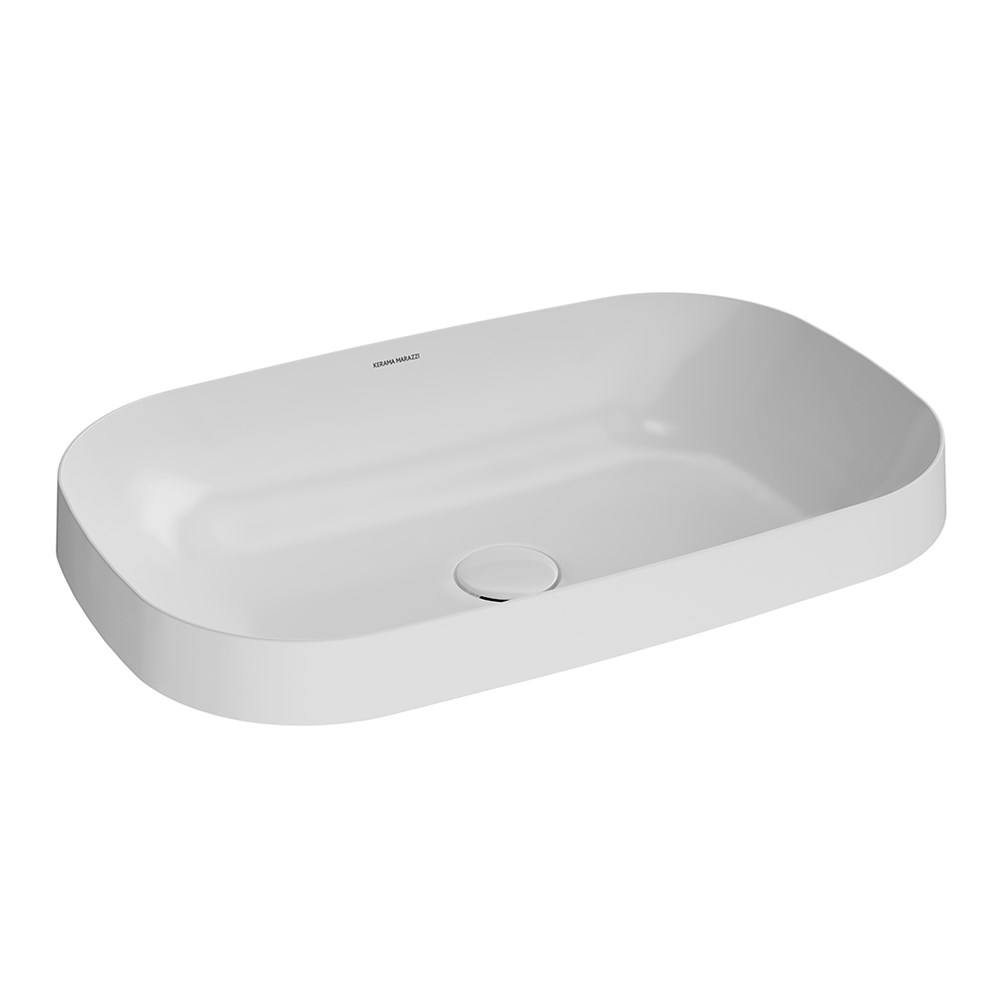 KERAMA MARAZZI MA.wbi.65 Раковина MAGICA, встраиваемая сверху 65, белая глянцевая
