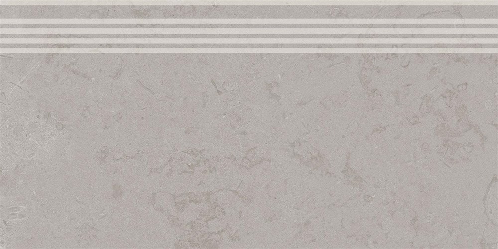 KERAMA MARAZZI DD205200R/GR Cтупень Про Лаймстоун серый натуральный обрезной 60х30 30x60x11