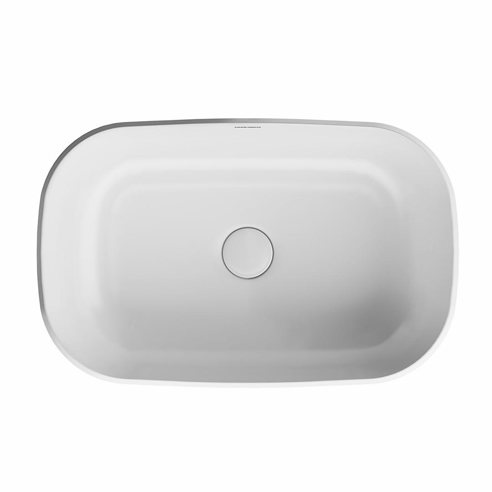 KERAMA MARAZZI MA.wbi.65 Раковина MAGICA, встраиваемая сверху 65, белая глянцевая