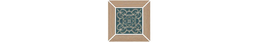 KERAMA MARAZZI ID153 Вставка Тровазо наборный бежевый матовый 13x13x0,9