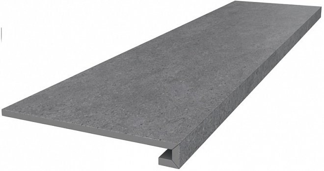 KERAMA MARAZZI DL501020R/GCF Ступень клееная Фондамента серый темный 33x119,5x0,9