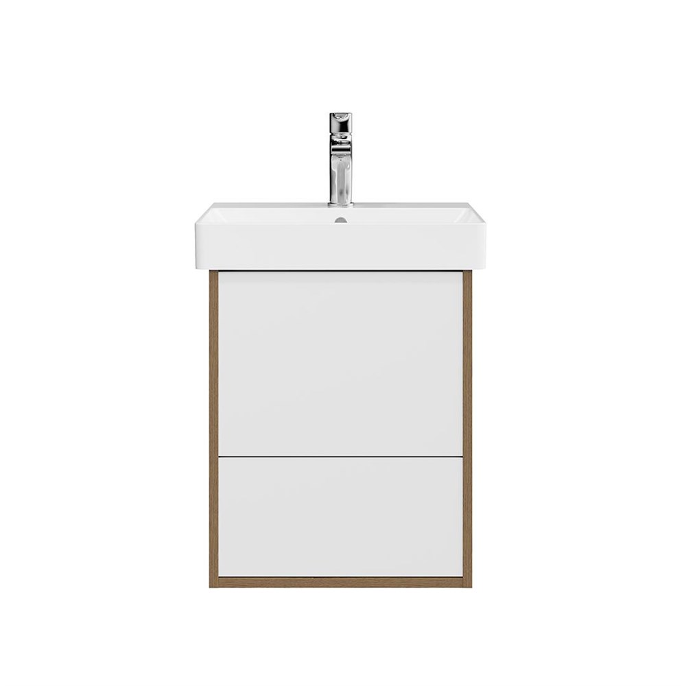 KERAMA MARAZZI PRO.50.2/OLM Тумба PRO подвесная 2 ящика 50, вяз