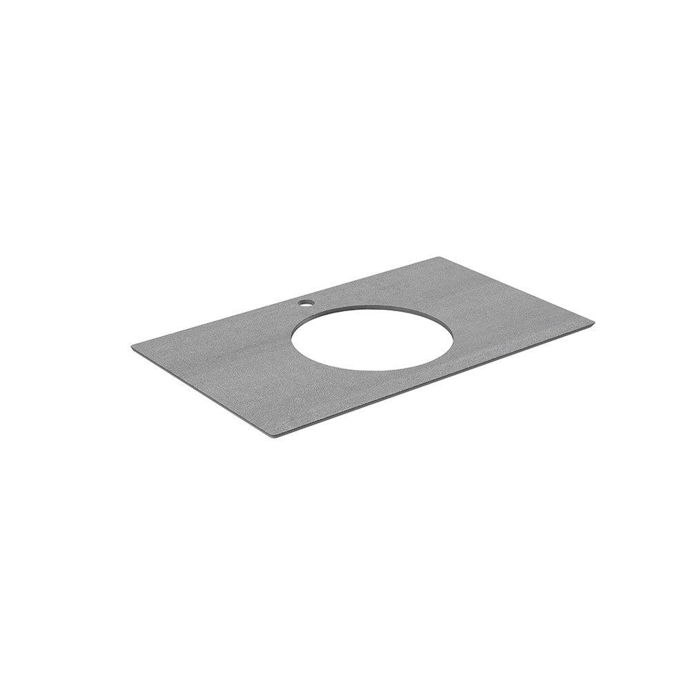 KERAMA MARAZZI PL5.DD500600R/80 PL5.DD500600R/80 Спец. изделие декоративное для накладных раковин Про Дабл 80, антрацит