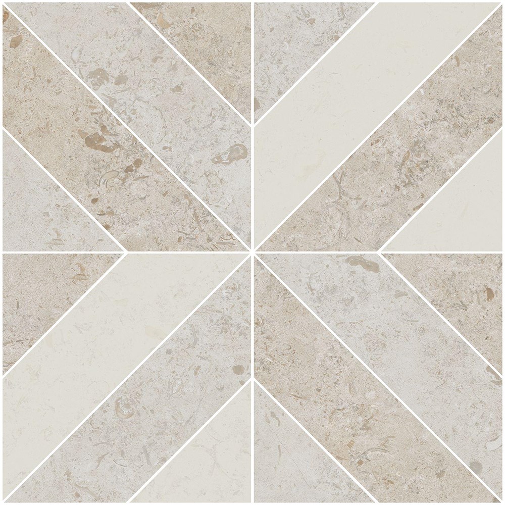 KERAMA MARAZZI ID125T Декор Про Лаймстоун бежевый матовый 60x60x0,9