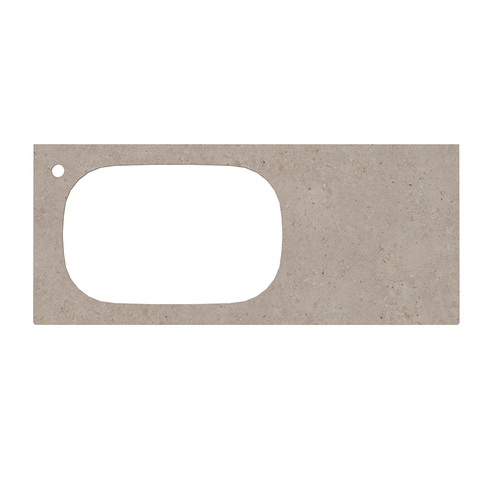 KERAMA MARAZZI MA.2.1.SG540620R/120 Спец. изделие декоративное для раковин, встраиваемых сверху MAGICA Риккарди 120 см, бежевый матовый