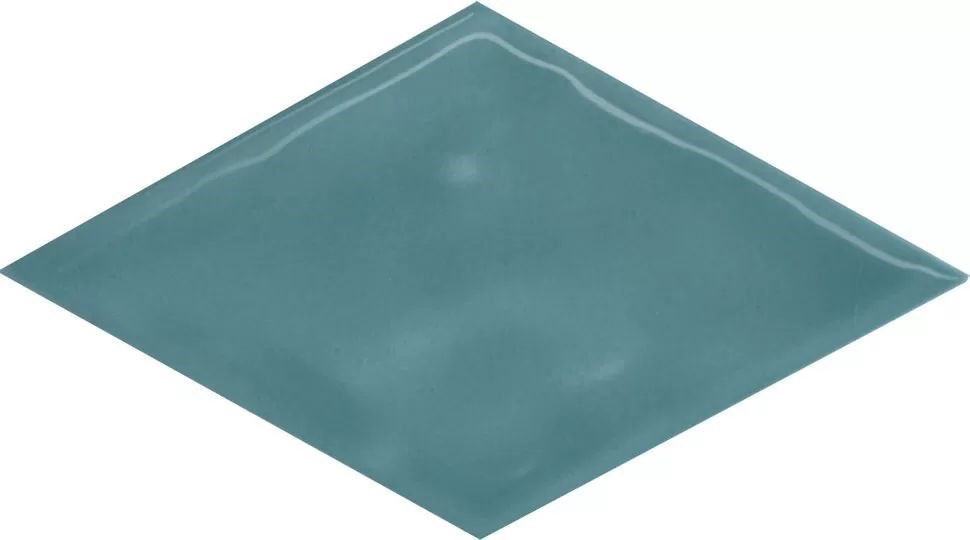 KERAMA MARAZZI KMD2SRB010BN Декор Риад бирюзовый глянцевый 13,5x7,8x0,9