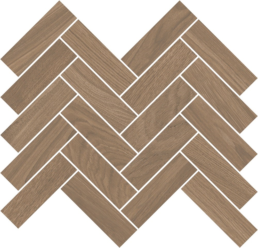 KERAMA MARAZZI T042/SG5265 Декор Монтиони мозаичный коричневый матовый 34x35,5x0,9