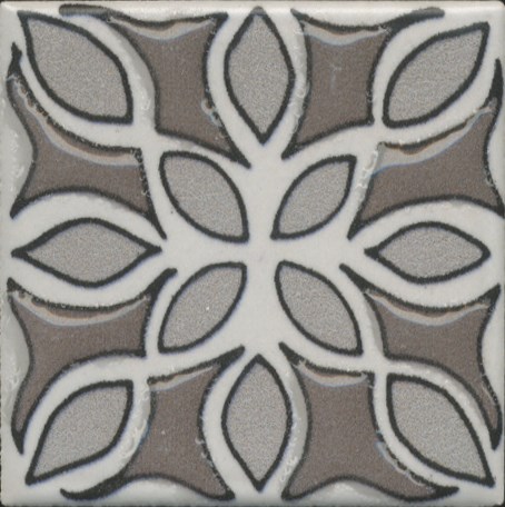 KERAMA MARAZZI OS/A175/21052 Вставка Анвер 1 серый 4,85x4,85x6,9