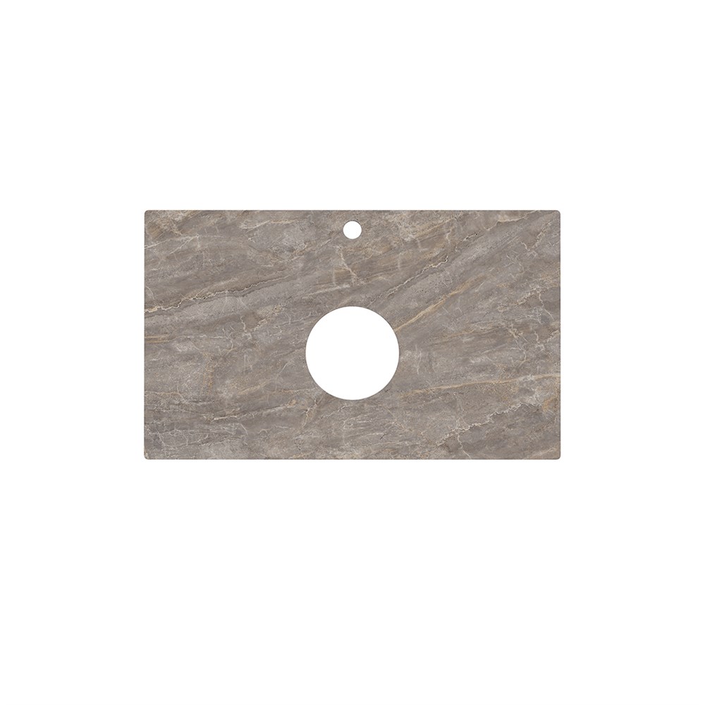 KERAMA MARAZZI PL1.VT280\80 Спец. изделие декоративное для накладных раковин Парнас пепельный лаппатированный