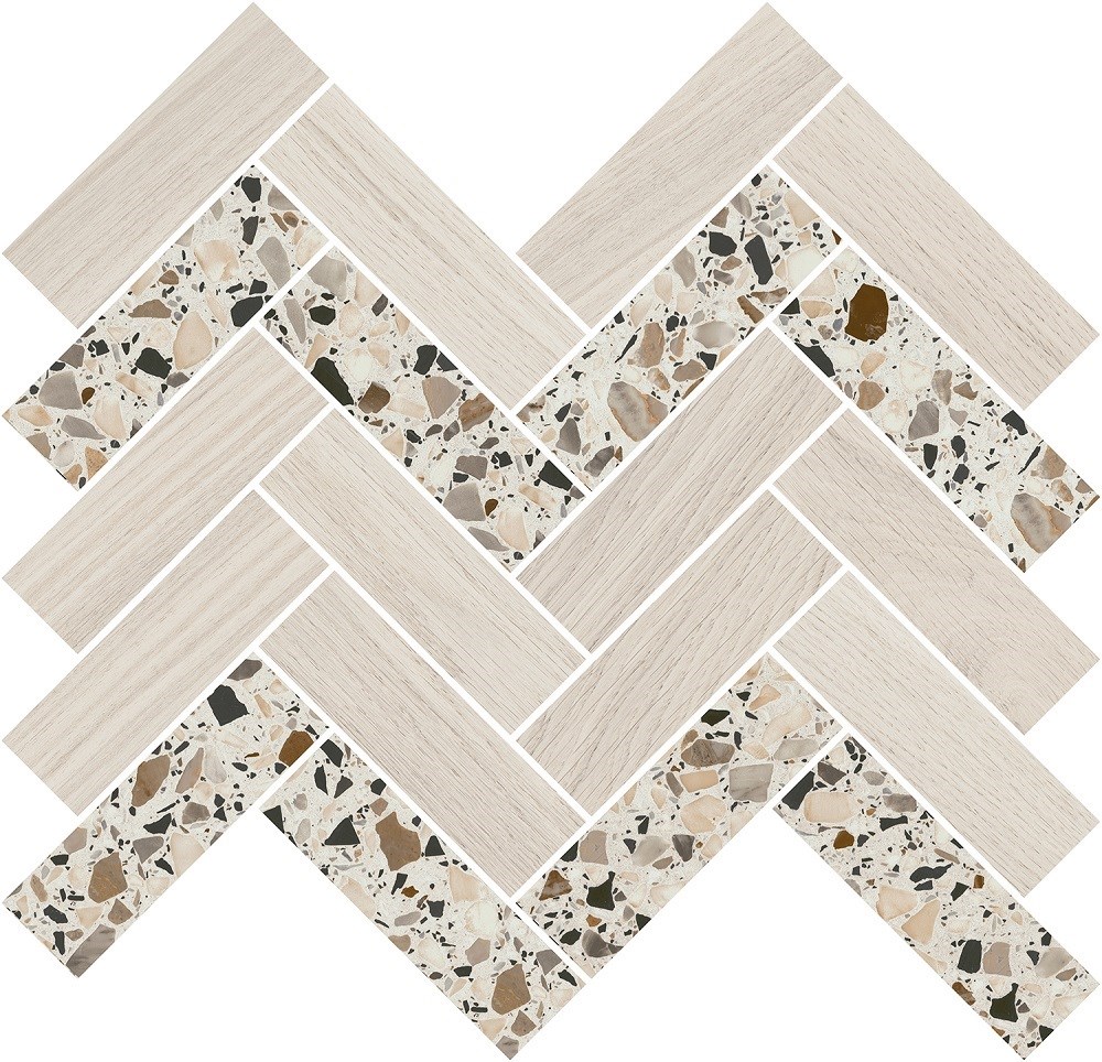 KERAMA MARAZZI T042/SG5113 Декор Монтиони мозаичный миндальный 34x35,5x0,9