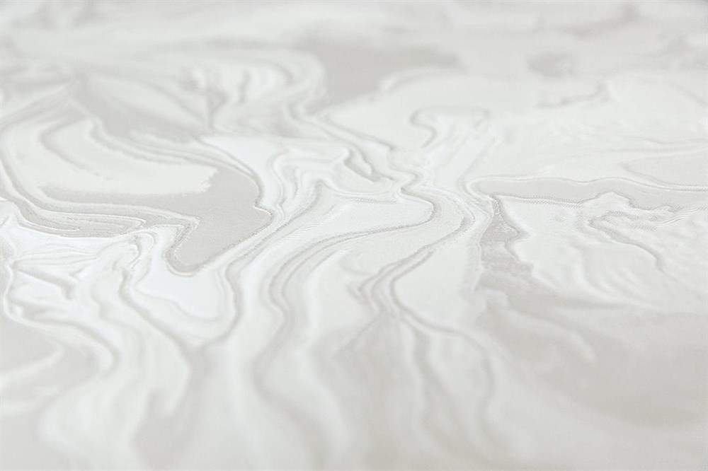 KERAMA MARAZZI KM7601 Обои виниловые Галатея база универсальная, белый 1,06х10 (1, Т I) прямая стыковка