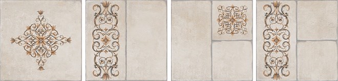 KERAMA MARAZZI SG926200N Каменный остров светлый дикорированный 30х30х8
