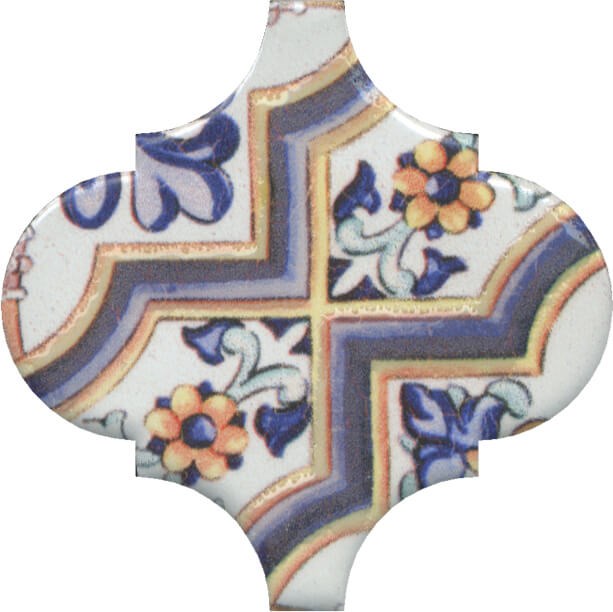 KERAMA MARAZZI OP/A161/65000 Декор Арабески Майолика орнамент 6,5х6,5х7